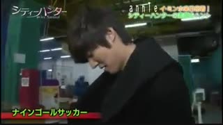 لی مین هو در خانه بازی های اکشن سئول و مصاحبه درباره شکارچی شهر