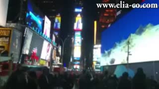 بزرگترین تلویزیون شهری جهان در نیویورک نصب شد