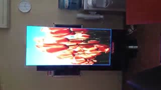 تلویزیون LED داخل سالن دات پیچ ۵ شرکت ایلیا SMD