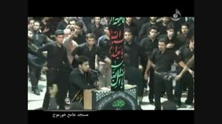 عزاداری سنتی بوشهر - 21 رمضان 1393 - مسجد جامع خورموج - نوحه خوان :عطایی