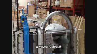 شیر پروانه ای با محرک هیدرولیکی