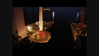 مراحل ساخت نیروگاه بادی آفشور Anholt