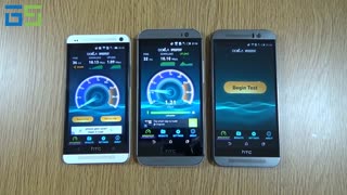 مقایسه سرعت و نتایج بنچمارک one M8، one M7 و htc one M9