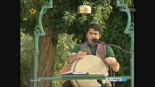 اجرای مرشد نعمت اللهی در برنامه زنده صبح یزد