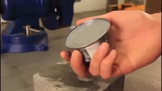 باز کردن در کنسرو ، بدون وسیله