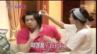 پشه های مزاحم بر سر هیون!!