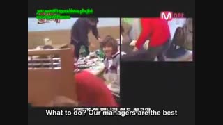 دابل اس501 بیدار شدن خودشونو تماشا میکنن * SS501