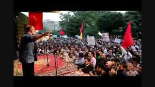 سخنرانی حاج سعید قاسمی در مراسم تشییع شهدای غواص