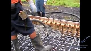 فیلم بتن ریزی فوندانسیون کاملا کاربردی