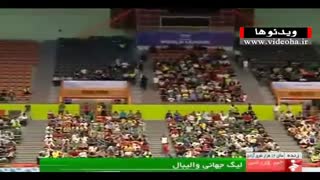 حال و هوای سالن آزادی قبل بازی ایران-آمریکا