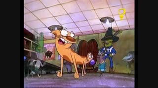 کارتون گربه سگ