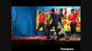 نمایشنامه وزنه برداری در جشن میلاد طزنج1394