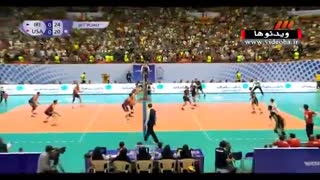 ایران ۳-۰ آمریکا بازی چهارم