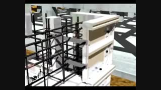 انیمیشن قالب بندی سازه های بتنی