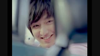 تبلیغ لی مین هو وپارک شین هه برای رژ لب(2)