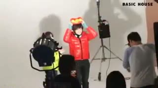 پشت صحنه تبلیغ هیون برای SS501*BASIC HOUSE