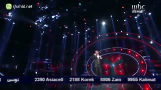 محمد عساف (ترانه فلسطینی علی الکوفیه)برنامه عرب آیدول فصل 2