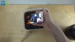 مقاومت سرسختانه Galaxy S6 در برابر نفوذ نوشابه!!!