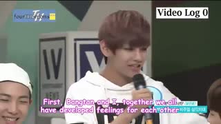 BTS V says he is Daehyun and Baekhyun's love ...