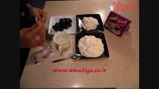 دسر ماست و خرما