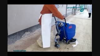 اسکرابردستی، دستگاه کفشوی.اسکرابر.صنعتی.نظافت کشتارگاه ها   www.ebrahimco.com