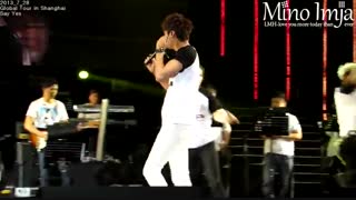Global tour in Shanghai...2013...say yes...lee min ho