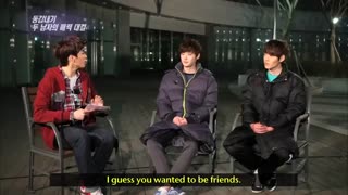 مصاحبه کیم وو بین و لی جونگ سوک(با زیر نویس)