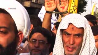 فیلم استقبال باشکوه مردم ایران از مردان شهید