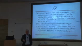 Peter R Saulson - Shot noise and Radiation Pressure noise (Classic view /Poisson fluctuations)