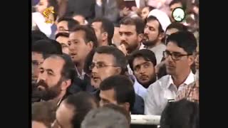 تلاوت سید عباس موسوی قاری قرآن  در محضر رهبر انقلاب  ایت الله خامنه ای (دام ظله)