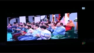 رامبد جوان و دریافت تندیس حافظِ بهترین چهره تلویزیونی