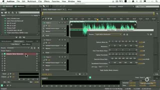 حذف نویز صدا با برنامه adobe audition