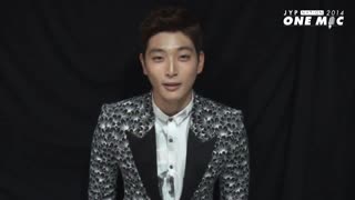 (jype one mic(2...کنسرت همگانی کمپانی 2014با حضور همه ی خانواده jyp.فراخوان