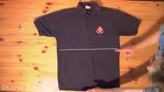 مهارت در تا زدن لباس