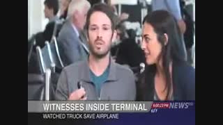 فرود اضطراری بدون چرخ جلو