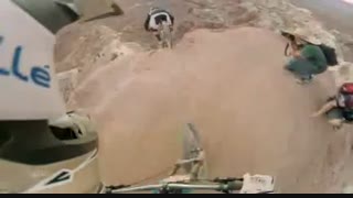 دوچرخه سوار در کوهستان