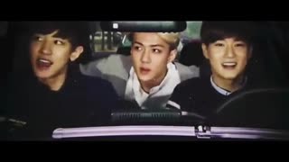 تبلیغ    EXO  برای  Mercedes-Benz