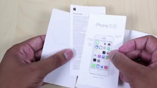 ویدیو:آنباکس کردن Iphone 5s Gold