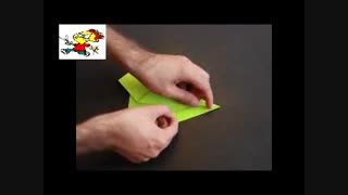 ساخت یک هواپیمای کاغذی