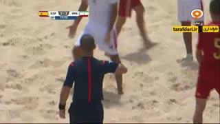 جام جهانی فوتبال ساحلی 2015 : ایران 6 - اسپانیا 5