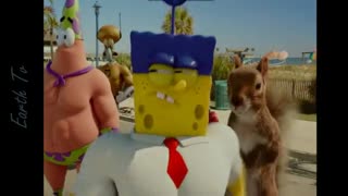 باب اسفنجی بیرون از آب "دوبله گلوری"پارت14