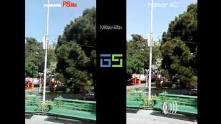 مقایسه کیفیت فیلمبرداری honor 4C و P8 lite