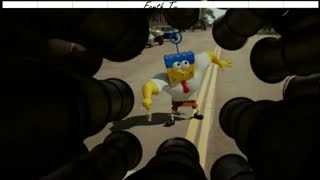 باب اسفنجی بیرون از آب "دوبله گلوری"پارت15