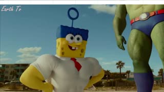 باب اسفنجی بیرون از آب "دوبله گلوری"پارت16