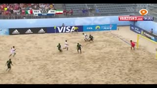 جام جهانی فوتبال ساحلی 2015 : ایران 3 - مکزیک 2