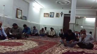 مداح اهل بیت آقای ذبیحی منزل آقای اصحاب علی جلیلی 25تیر94 دعای کمیل