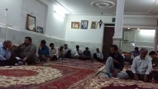 مداح اهل بیت آقای رسول نوروزی منزل آقای اصحاب علی جلیلی 25تیر94 دعای کمیل
