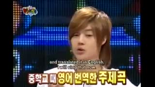 داداش هیون آهنگ بچه گونه میخونه :)))