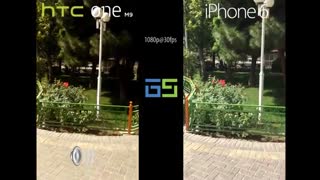 مقایسه کیفیت فیلمبرداری iPhone6 و one M9