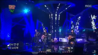 اجرا فوق العاده قشنگه cnblue بنام one time